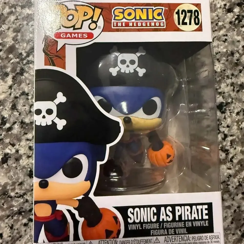 NEW Funko POP! Sonic The Hedgehog - Sonic As Pirate #1278 ~ FAST FREE SHIPPING!